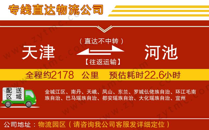 天津到河池物流專(zhuān)線